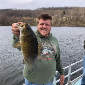 Smallmouth bite is on